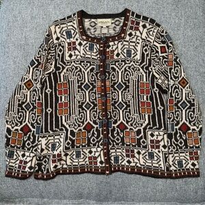 Vintage Intiwara Alpaca Cardigan